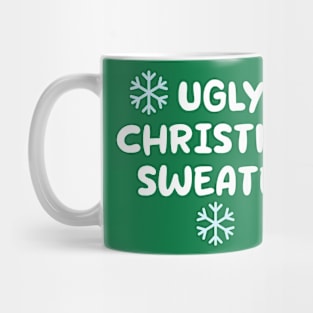 ugly xmas sweater Mug